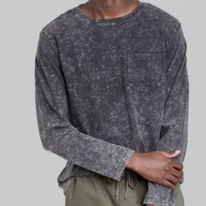 Target Long Sleeve Tee Original Use S Glaxay Black NWT
